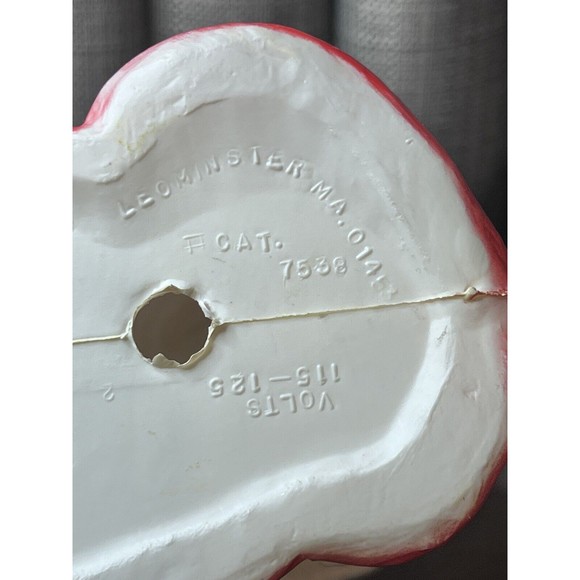 Santa Christmas Blow Mold VTG Union Products 1968 Cord Read Works 14” - Picture 15 of 15